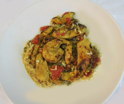 Belizean Chicken in Grace Coconut Sauce