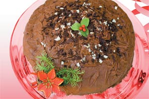 Chocolate Christmas Cake