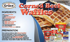 Corned Beef Waffles