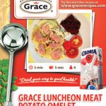 Grace Luncheon Meat Potato Omelet