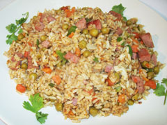 Grace Pork & Chicken Luncheon Meat Coconut Fried Rice