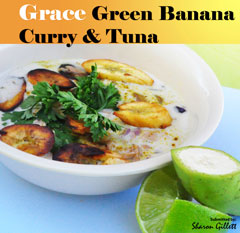 Bananos Verdes Con Curry y Atún Grace