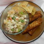 Tofu Cassava Salad